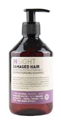 Insight Onarıcı Boyalı Düz Saçlar İçin Parabensiz Kremsiz Şampuan Unisex Şampuanı 400 ml