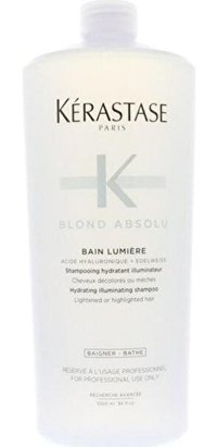 Kerastase Blond Absolu Bain Lumiere Arındırıcı Boyalı Düz Saçlar İçin Kremsiz Şampuan Unisex Şampuanı 1000 ml