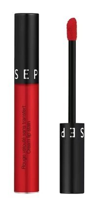 Sephora Cream Lip Stain Kırmızı Kalıcı Saten Hayır Fırçalı - Lipstick Ruj