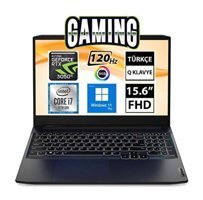 Lenovo Ideapad Gaming 3 82K101J9TX10 Harici GeForce RTX 3050 Intel Core i7 11370H 32 GB DDR5 512 GB SSD 15.6 inç FHD Windows 11 Pro Gaming Laptop