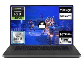 Asus ROG ZEPHYRUS G16 GU603ZU-N3020 Harici GeForce RTX 4050 Intel Core i7 12700H 48 GB DDR5 1 TB SSD 16 inç FHD Freedos Gaming Laptop