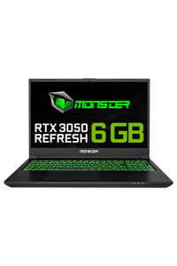 Monster Abra A5 V21.1.7 Harici GeForce RTX 3050 Intel Core i5 12450H 8 GB DDR5 500 GB SSD 15.6 inç FHD Windows 11 Home Gaming Laptop