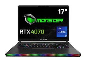 Monster SEMRUK S7 V9.2.3 Harici GeForce RTX 4070 Intel Core i9 13950HX 64 GB DDR5 2 TB SSD 17 inç QHD Windows 11 Pro Gaming Laptop