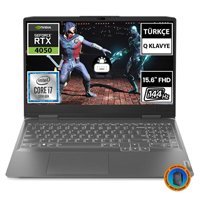 Lenovo LOQ 82XV00NNTR07 Harici GeForce RTX 4050 Intel Core i7 13620H 32 GB DDR5 1 TB SSD 15.6 inç FHD Freedos Gaming Laptop CNT008 Çanta