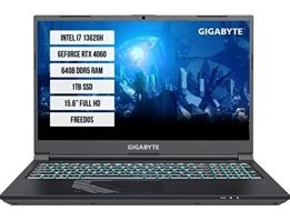 Gigabyte G5 KF5-H3EE354KD-02 Harici GeForce RTX 4060 Intel Core i7 13620H 64 GB DDR4 1 TB SSD 15.6 inç FHD Freedos Gaming Laptop