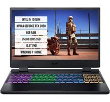 Acer AN515-58 Harici GeForce RTX 2050 Intel Core i5 12450H 8 GB DDR5 256 GB SSD 15.6 inç FHD Windows 11 Home Gaming Laptop