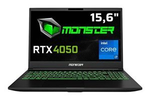 Monster Abra A5 V20.4.5 Harici GeForce RTX 4050 Intel Core i5 12450H 32 GB DDR5 1 TB SSD 15.6 inç FHD Windows 11 Home Gaming Laptop