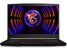 MSI THİN GF63 12UCX-1099XTR Harici GeForce RTX 2050 Intel Core i5 12450H 16 GB DDR5 512 GB SSD 16 inç FHD Freedos Gaming Laptop