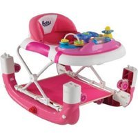 Baby Hope 212 Royal 8 Tekerlekli Oyuncaklı Müzikli Örümcek Yürüteç Fuşya
