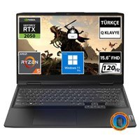 Lenovo Ideapad Gaming 3 82SB00SBTX19 Harici GeForce RTX 2050 AMD Ryzen 5 7535HS 64 GB DDR5 512 GB SSD 15.6 inç FHD Windows 11 Pro Gaming Laptop CNT020 Çanta
