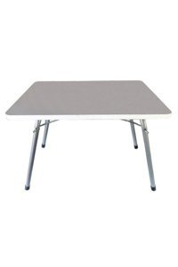 Albertus Design 45x60 cm Dikdörtgen Ahşap Katlanır Kamp Masası Kahverengi