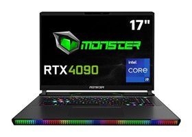 Monster SEMRUK S7 V9.3.4 Harici GeForce RTX 4090 Intel Core i9 13980HX 64 GB DDR5 2 TB SSD 17 inç QHD Windows 11 Pro Gaming Laptop