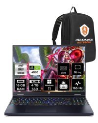 Acer PREDATOR HNQJQEY001 Harici GeForce RTX 4060 Intel Core i7 13700HX 16 GB DDR5 4 TB SSD 16 inç QHD Windows 11 Home Gaming Laptop PER4 ÇANTA