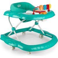 Baby2Go 2076 Budy 6 Tekerlekli 3 Kademeli Oyuncaklı Müzikli Örümcek Yürüteç Yeşil