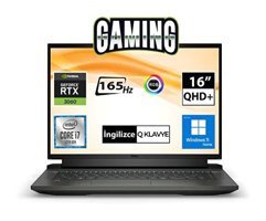 Dell Gaming G16 7620 G71676206204F Harici GeForce RTX 3060 Intel Core i7 12700H 16 GB DDR5 512 GB SSD 16 inç QHD Windows 11 Home Gaming Laptop