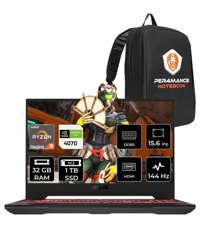 Asus TUF Gaming A15 LP041 Harici GeForce RTX 4070 AMD Ryzen 9 7940HS 32 GB DDR5 1 TB SSD 15.6 inç FHD Freedos Gaming Laptop PER4 ÇANTA