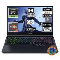 Lenovo Legion 5 82JU00EATX05 Harici GeForce RTX 3070 AMD Ryzen 7 5800H 64 GB DDR5 1 TB SSD 15.6 inç FHD Freedos Gaming Laptop CNT006 Çanta