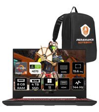 Asus TUF Gaming A15 LP013 Harici GeForce RTX 4070 AMD Ryzen 9 7940HS 8 GB DDR5 4 TB SSD 15.6 inç FHD Windows 11 Pro Gaming Laptop PER4 ÇANTA