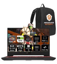 Asus TUF Gaming A15 LP041 Harici GeForce RTX 4070 AMD Ryzen 9 7940HS 32 GB DDR5 4 TB SSD 15.6 inç FHD Windows 11 Pro Gaming Laptop PER4 ÇANTA