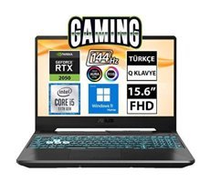 Asus TUF Gaming F15 FX506HF-HN028W01 Harici GeForce RTX 2050 Intel Core i5 11400H 8 GB DDR5 1 TB SSD 15.6 inç FHD Windows 11 Home Gaming Laptop