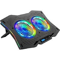 Charge Aıcheson 1200 Rpm Sessiz 2 Fanlı Rgb Plastik 17.3 İnç Gaming Laptop Soğutucu