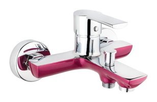 Kas Defne Pirinç Çiftli Aç Kapa Solo Kare Banyo Bataryası Çok Renkli