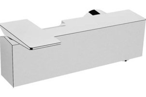 Artema A42357 Pirinç Çiftli Aç Kapa Ankastre Kare Banyo Bataryası Krom