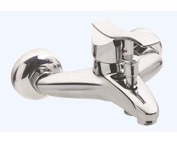 Gms P-415 Pirinç Çiftli Aç Kapa Yarı Ankastre Kare Banyo Bataryası Krom