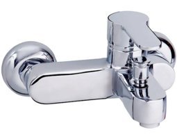 Gms Omega Pirinç Çiftli Aç Kapa Solo Kare Banyo Bataryası Krom