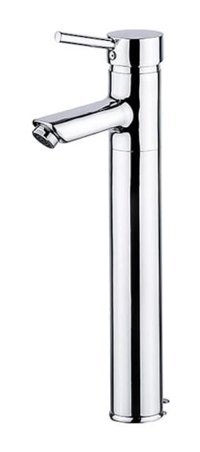 Hay Armatür Çanak Krom Kaplama Tekli Aç Kapa Solo Kare Banyo Bataryası Krom