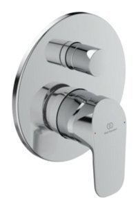 Ideal Standard Ceraflex Pirinç Tekli Aç Kapa Ankastre Kare Banyo Bataryası Krom