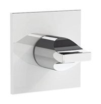 Vitra A42839 Pirinç Çiftli Aç Kapa Solo Kare Banyo Bataryası Krom