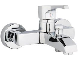 Itimat Mega Pirinç Çiftli Aç Kapa Solo Kare Banyo Bataryası Krom