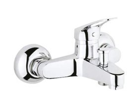 More Home Pirinç Çiftli Aç Kapa Yarı Ankastre Kare Banyo Bataryası Krom