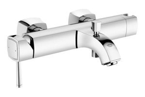 Grohe 233100G0 Krom Kaplama Çiftli Aç Kapa Yarı Ankastre Kuğu Banyo Bataryası Krom