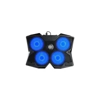 Coverzone 4 Fanlı Rgb Metal Laptop Soğutucu