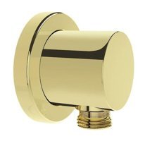 Artema A4522323 Pirinç Çiftli Ankastre Kare Banyo Bataryası Altın