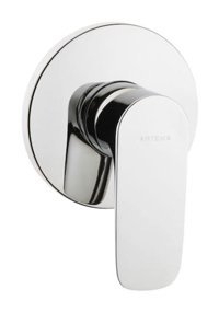 Artema A42252 Pirinç Çiftli Aç Kapa Ankastre Kare Banyo Bataryası Krom