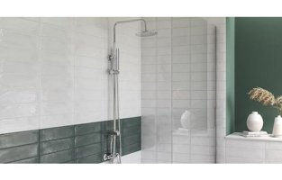 Kale Volt Pirinç Çiftli Aç Kapa Ankastre Kare Banyo Bataryası Krom