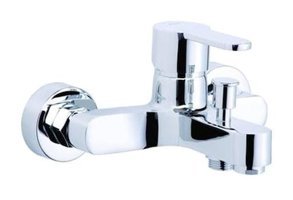 Adell Lento Pirinç Çiftli Aç Kapa Banyo Bataryası Krom