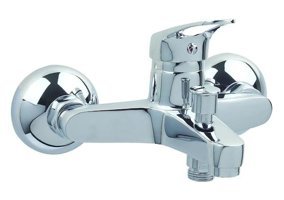 Artı Plus Pirinç Çiftli Aç Kapa Banyo Bataryası Krom