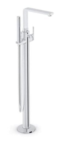 Artema A41287 Pirinç Çiftli Aç Kapa Ankastre Kuğu Banyo Bataryası Krom