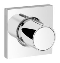Grohe 27623000 Krom Kaplama Tekli Çevirmeli Yarı Ankastre Kare Banyo Bataryası Krom
