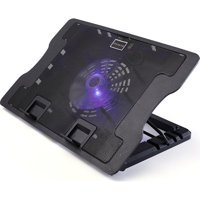Gaman Coolıng Pad Katlanabilir 1400 Rpm Sessiz 2 Fanlı 17 İnç Laptop Soğutucu