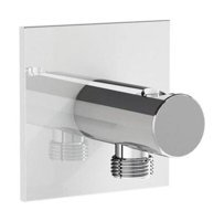 Vitra A42832 Pirinç Çiftli Aç Kapa Ankastre Kare Banyo Bataryası Krom