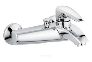 Emmevi ART. 75001 Çelik Çiftli Aç Kapa Solo Yuvarlak Banyo Bataryası Krom