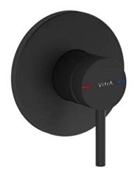 Vitra A4262136WTC Pirinç Çiftli Aç Kapa Ankastre Kare Banyo Bataryası Siyah