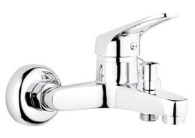Bms 944 Pirinç Çiftli Aç Kapa Banyo Bataryası Krom