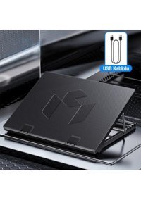 Coofbe 2000 Rpm Sessiz 5 Fanlı Metal 17 İnç Laptop Soğutucu