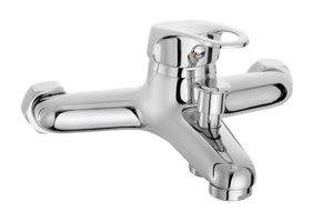 Erce Pirinç Çiftli Aç Kapa Solo Yuvarlak Banyo Bataryası Krom